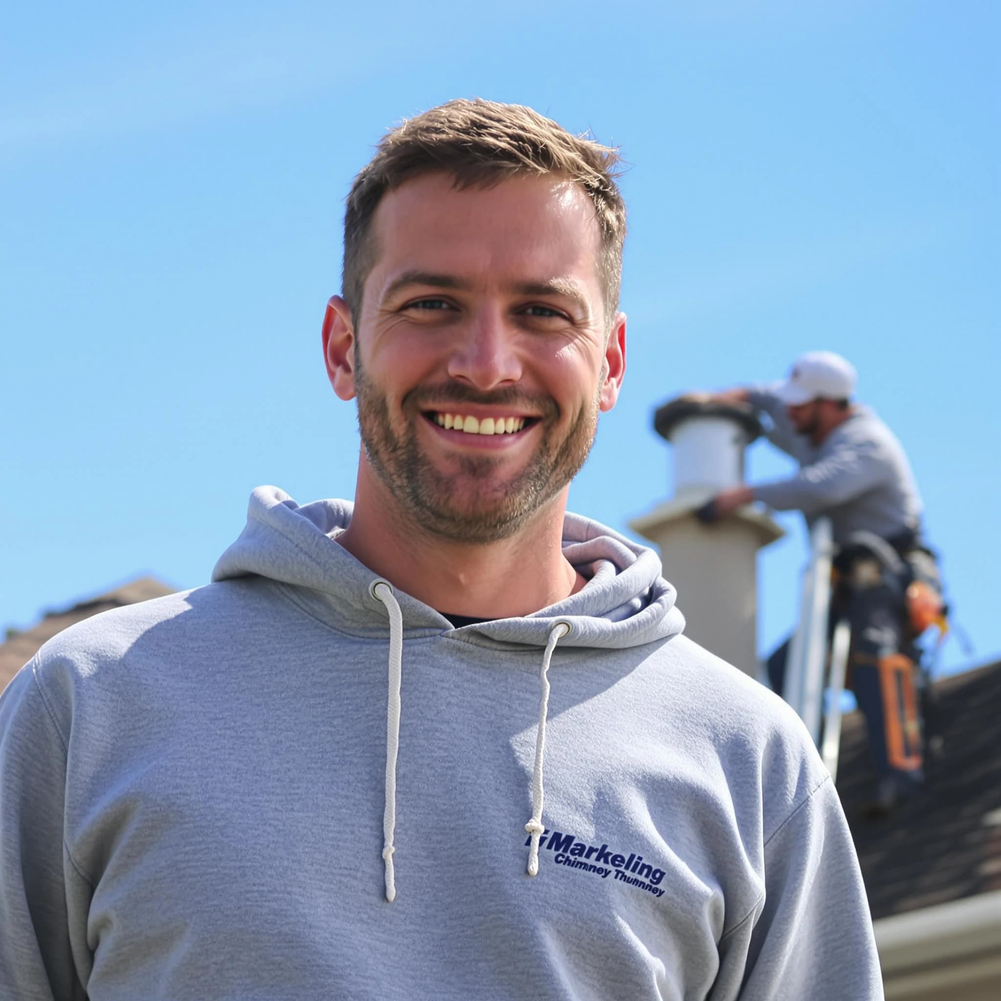 The Nutley Chimney Sweep team.