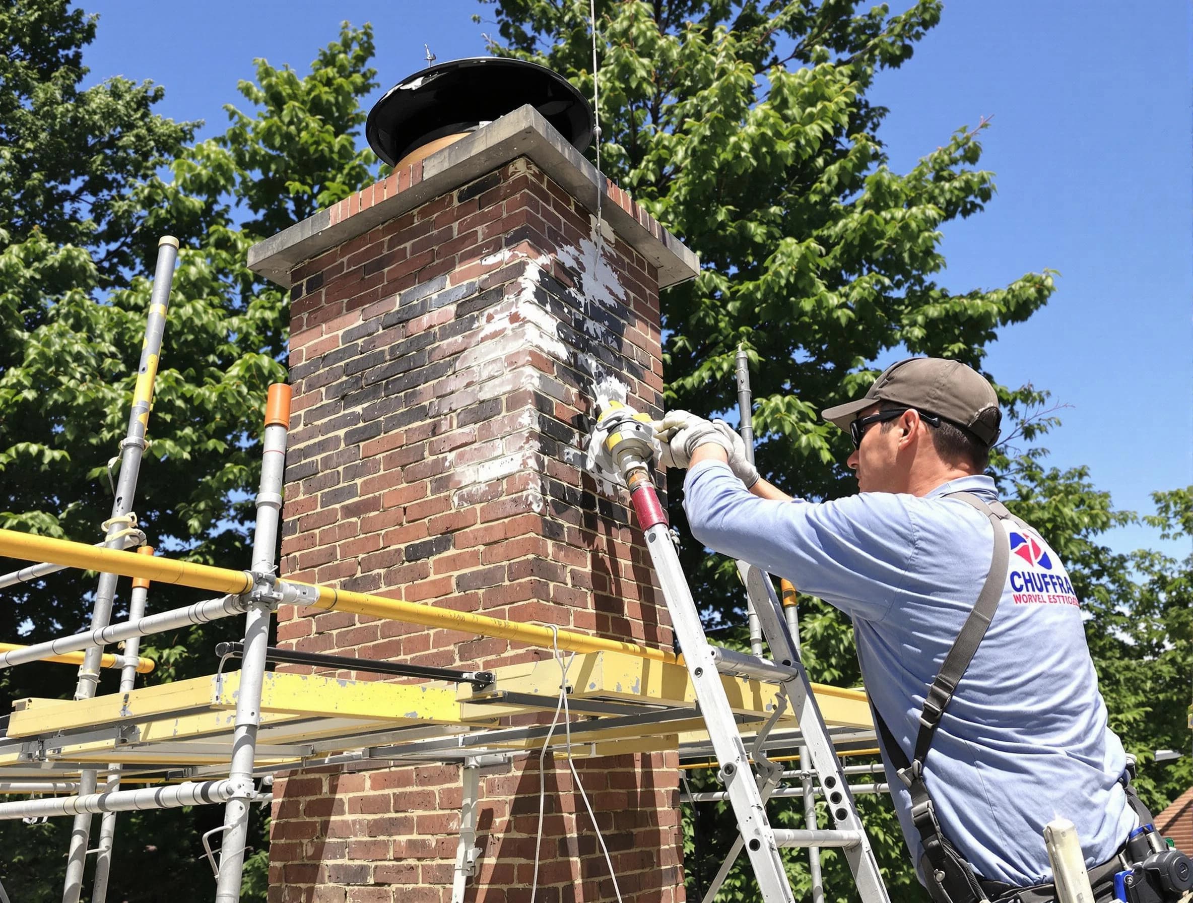 Structural chimney repair by Nutley Chimney Sweep in Nutley, NJ