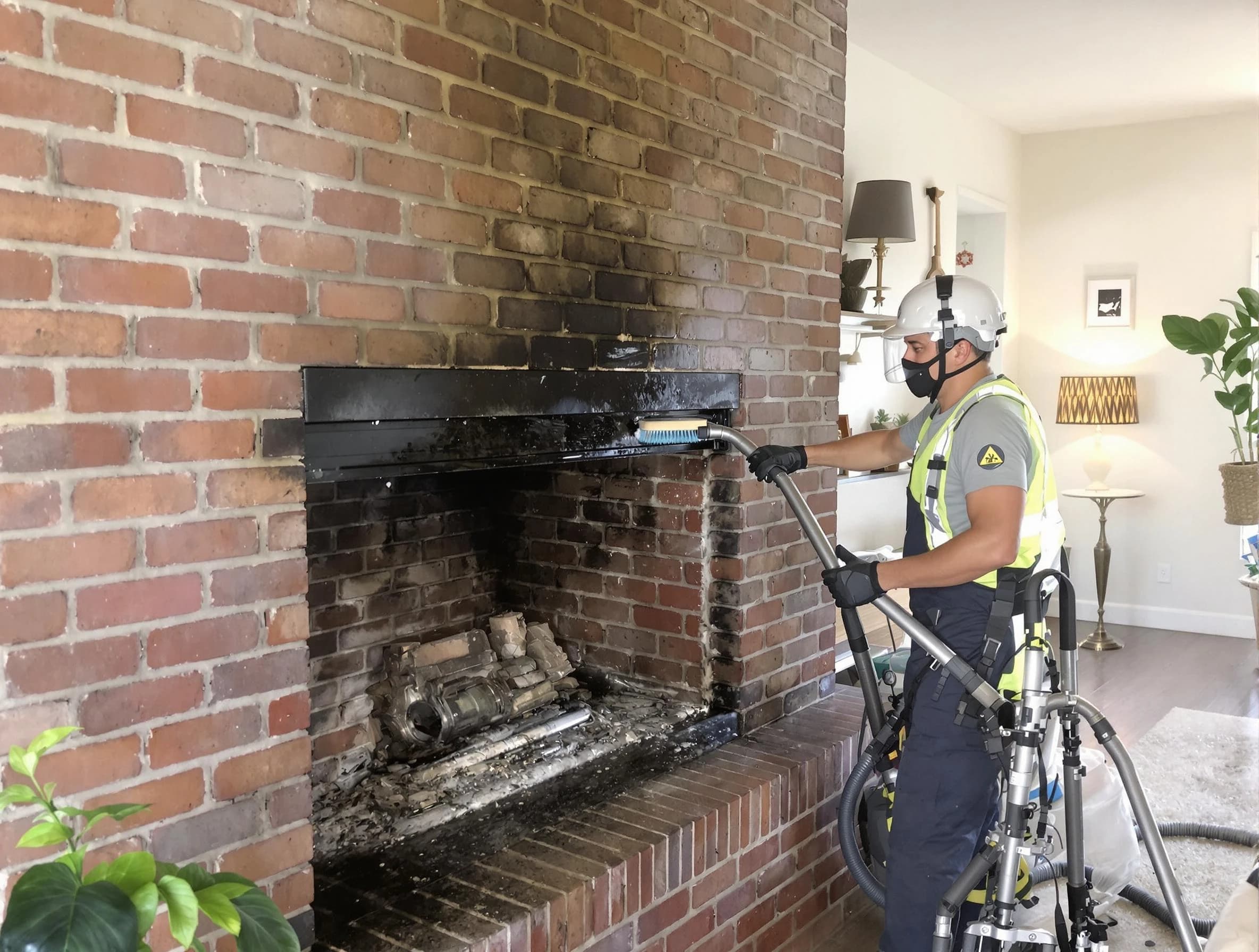 Nutley Chimney Sweep providing fireplace cleaning services in Nutley, NJ
