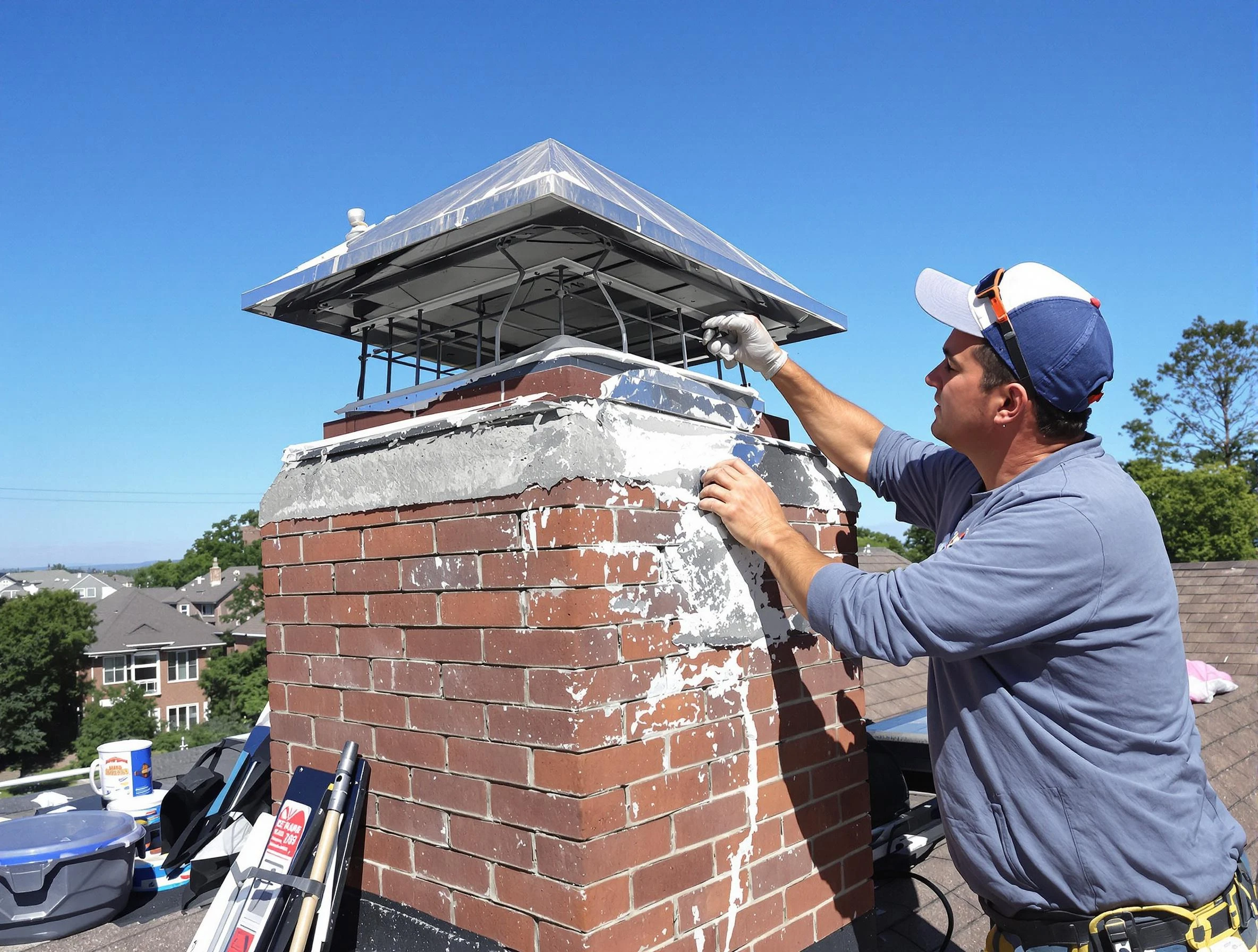 Chimney Crown Services in Nutley