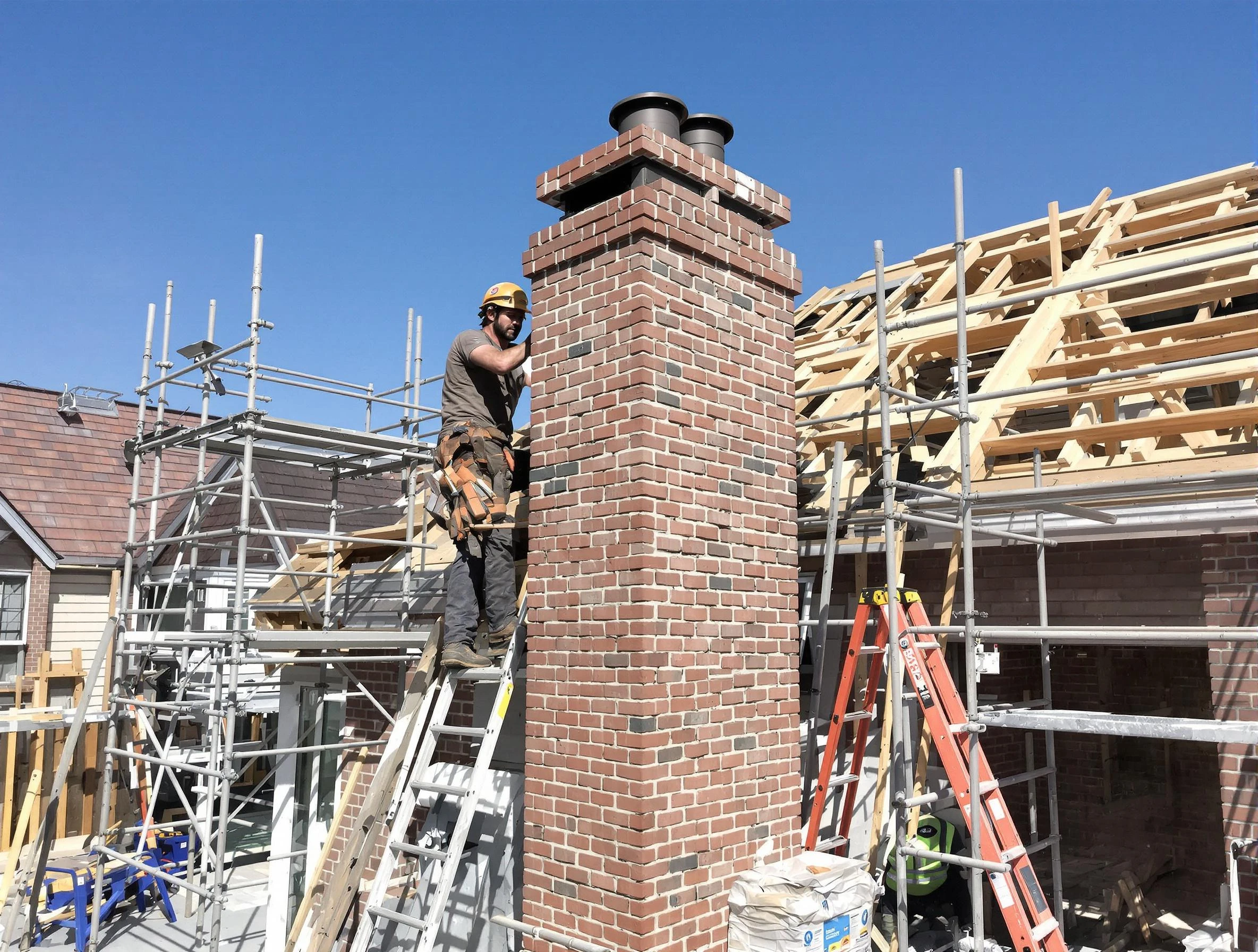 New chimney installation completed by Nutley Chimney Sweep in Nutley, NJ